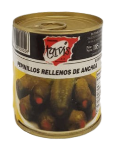 PEPINO RELLENO DE ANCHOA B 228  1/4 KG