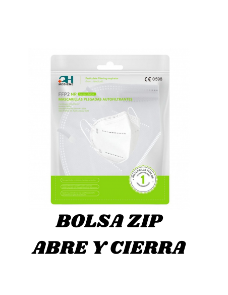 FFP2 ADULTO  BLANCA