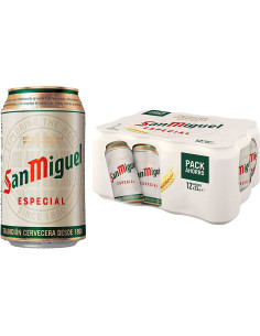 CERVEZA SAN MIGUEL 33CL 28 UD