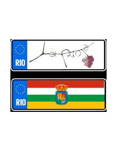 LLAVERO CHAPA LA RIOJA