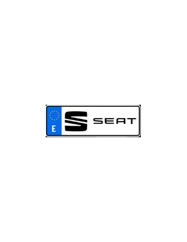 LLAVERO CHAPA SEAT