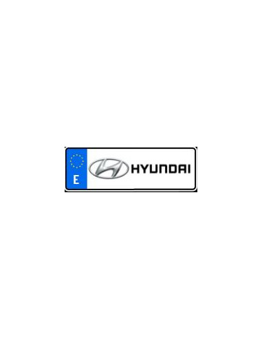 LLAVERO CHAPA HYUNDAI