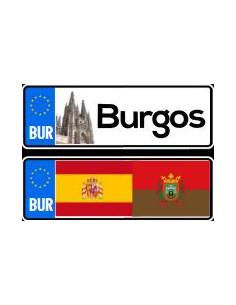 LLAVERO CHAPA BURGOS