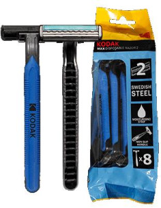 CUCHILLAS  KODAK RAZOR MAX 2 AZUL