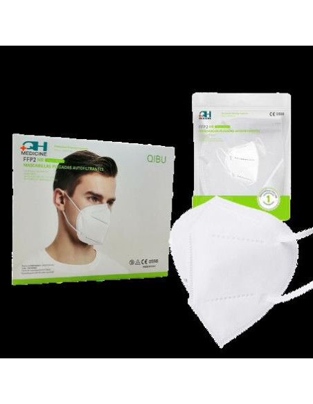 FFP2 ADULTO  BLANCA