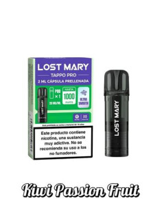 TAPPO KIWI PASSION FRUIT GAVA  RECARGA LM