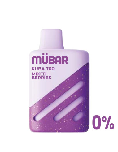 MUBAR KUBA 0% MIXED BERRIES 700