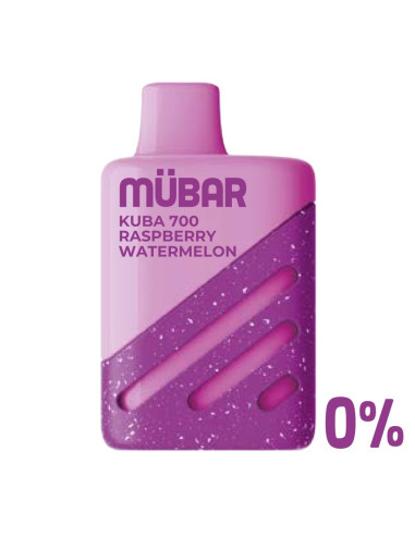 MUBAR KUBA 0% RASPBERRY WATERMELON 700