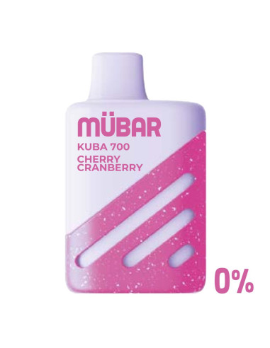 MUBAR KUBA 0% CHERRY CRANBERRY 700