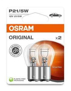 BOMBILLAS P21 OSRAM 2 POLOS