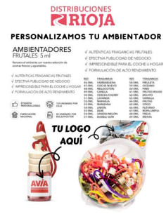 CUBO AMBIENTADOR PERSONALIZADO