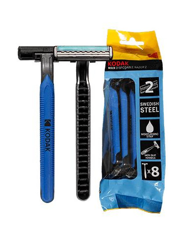 CUCHILLAS  KODAK RAZOR MAX 2 AZUL