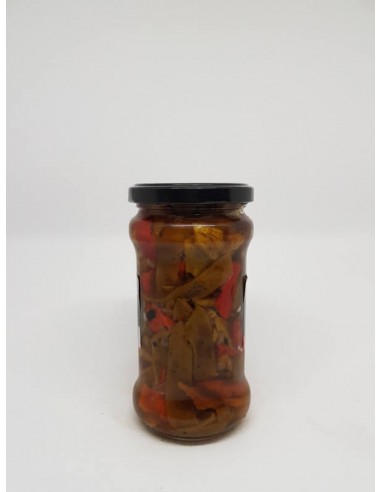PIMIENTOS DEL PIQUILLO  ENTREVERADOS EN  TIRAS...