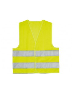 CHALECO SEGURIDAD AMARILLO