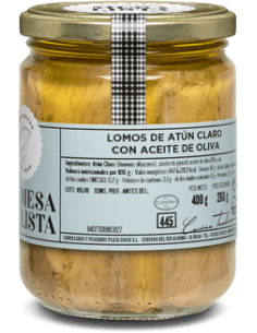 LOMOS DE BONITO DEL NORTE EN ACEITE DE OLIVA B 445